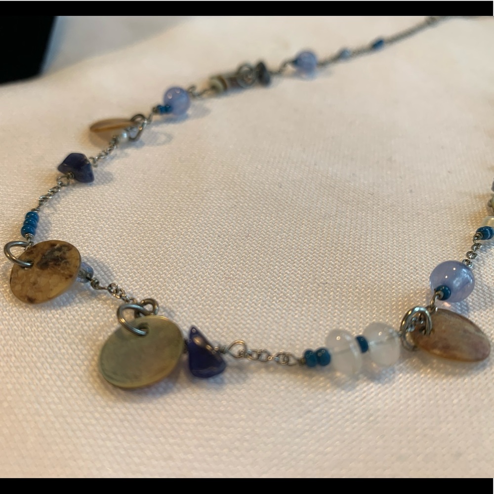 Lia Sophia Genuine Abalone Pearl Necklace